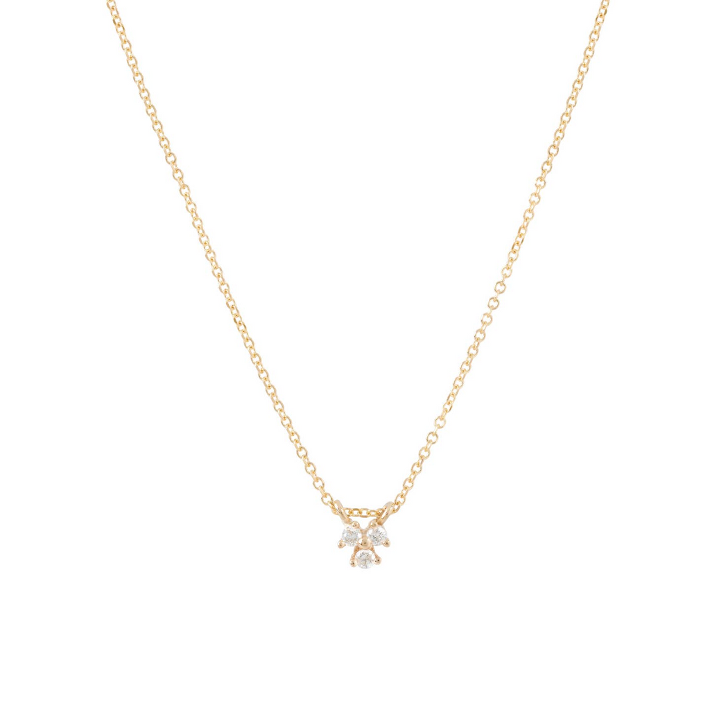 Three Diamonds Necklace