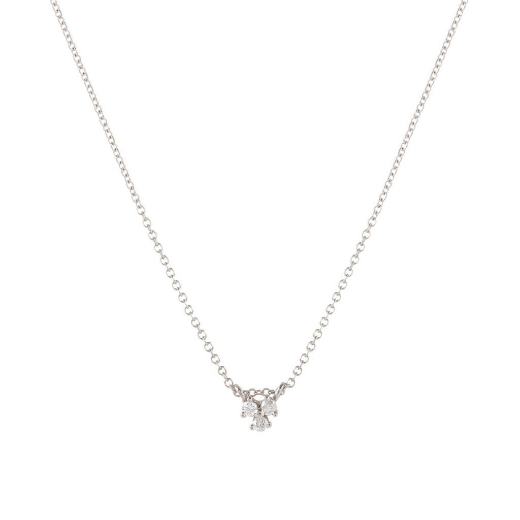 Three Diamonds Necklace